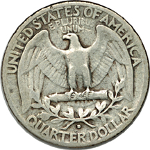 1932-D (x2) and 1932-S Washington quarters.