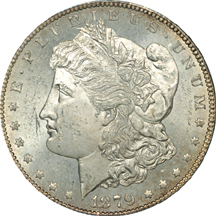 1879-S Reverse of 78. PCGS MS-64.