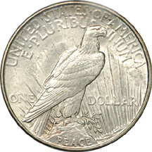 1921 PCGS MS-64.