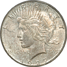 1927-S PCGS MS-64.