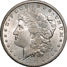 1885-CC GSA Morgan dollar. Unc.