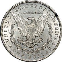 1885-CC GSA Morgan dollar. Unc.