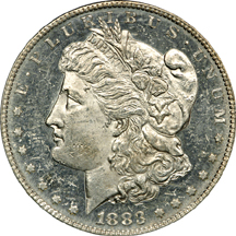 1883-S PCGS MS-62.