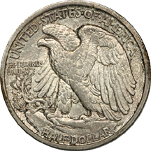 1917-D Obverse. MS-62.