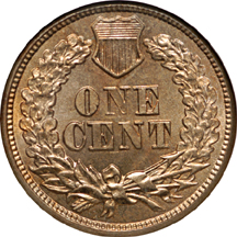 1864 CN. NGC MS-63.