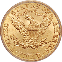 1908 PCGS MS-64.