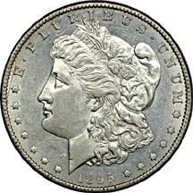 Album (1878 - 1921) Morgan dollar date set.