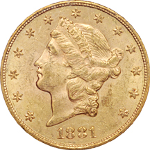 1881-S PCGS MS-61.