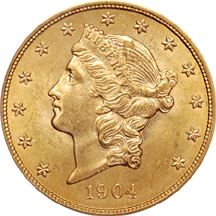 1904 PCGS MS-64.