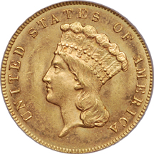 1880 PCGS MS-64.