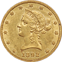 1892-O PCGS MS-62.