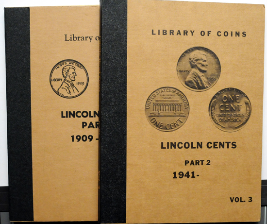 Two albums (1909 - 1969-S) of Lincoln cents.