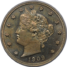 1909 PCGS PF-63.