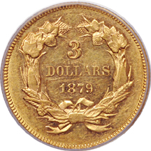 1879 PCGS AU-55.