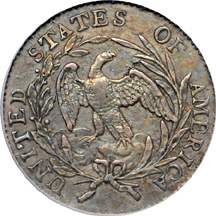 1796 "JR-4, R.4" Small Eagle.  PCGS Genuine.