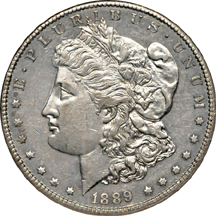 1889-CC NGC AU-55.