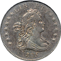 1805 "B-3",  PCGS Genuine.