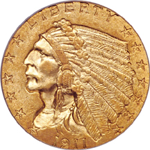 1911-D PCGS AU-58.