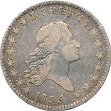 1795 Double cut date (O-112, R.4) F-15, reverse rim ticks.