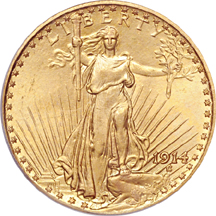 1914 PCGS MS-64.