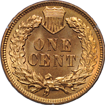 1909 PCGS MS-65 RD.