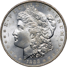 1888 PCGS MS-66.