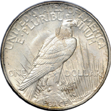 1921 PCGS MS-66.