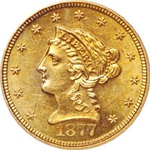 1877-S PCGS MS-61.