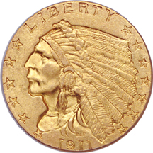 1911 PCGS MS-63.