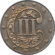 1857 PCGS PF-64.