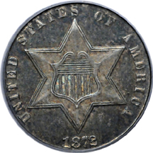 1872 PCGS PF-63.