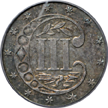 1872 PCGS PF-64.