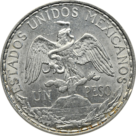 Fifteen (Mexico) 1-pesos coin lot.