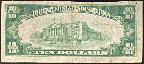1929 $10.00. Benld, IL Charter# 7728 Ty. 1. F.