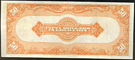 1922 $50.00.  AU.