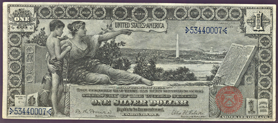 1896 $1.00.  CU.