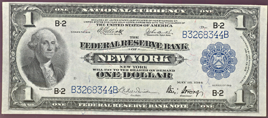 1918 $1.00 New York.  CHCU.