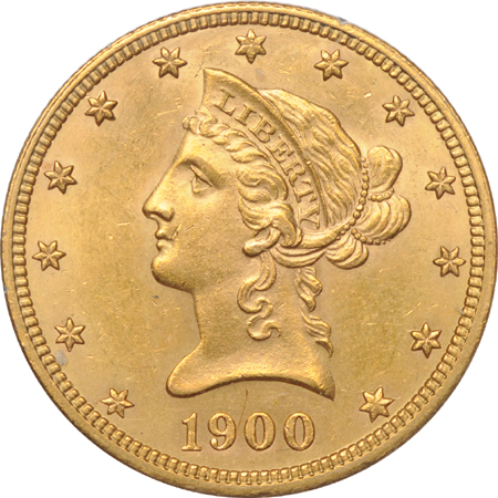 1900 PCGS MS-61.