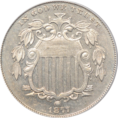 1877 PCGS PF-63.