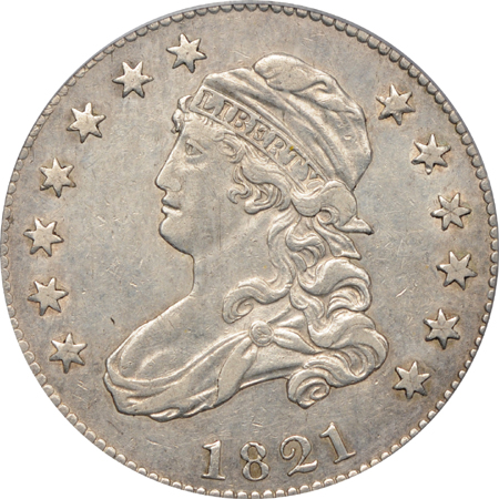 1821 "B-3" PCGS XF-45.