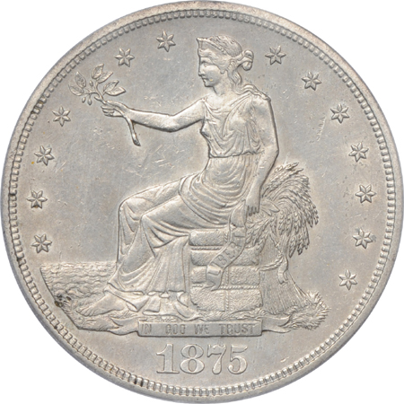 1875-S/CC PCGS AU-55.