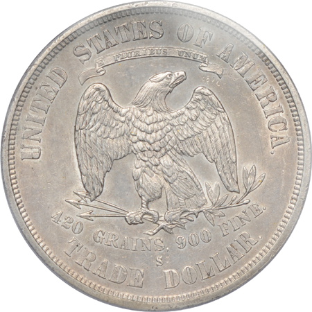 1875-S/CC PCGS AU-55.