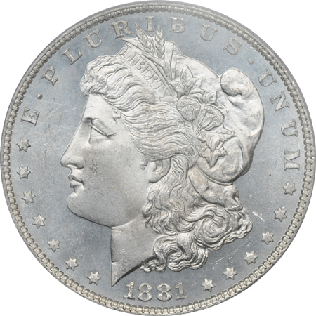 1881 PCGS MS-65.