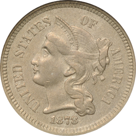 1878 ANACS PF-53.