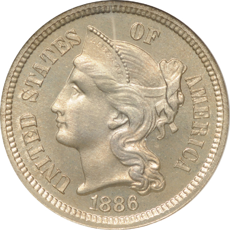 1886 ANACS PF-66.