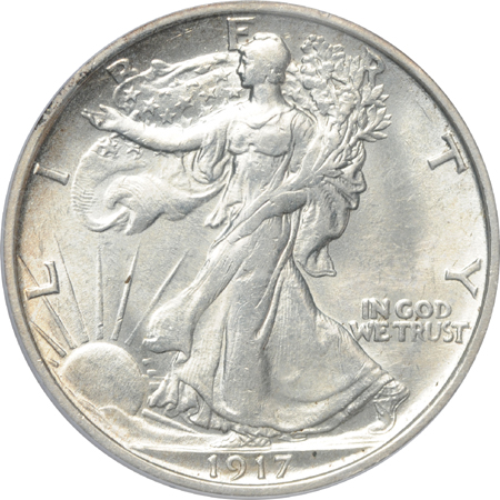 1917-S Reverse. PCGS MS-62.