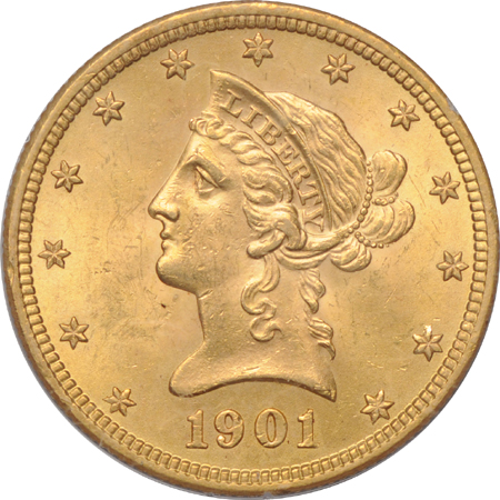 1901 PCGS MS-62.