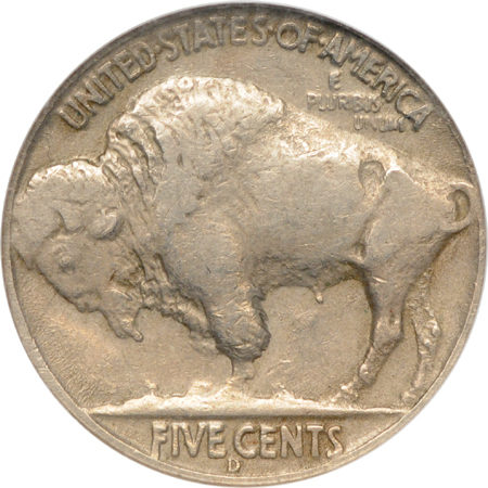 1937-D 3 Legged. NGC XF-45 CAC.