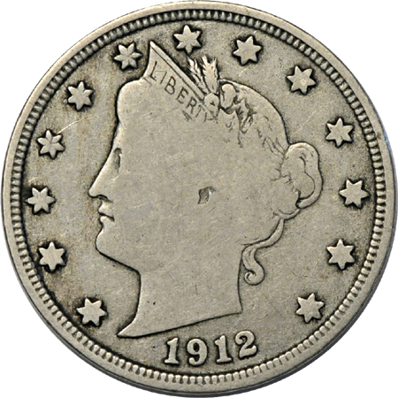 Album (1883 - 1912-S) of Liberty Head nickels.