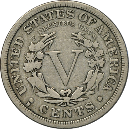 Album (1883 - 1912-S) of Liberty Head nickels.